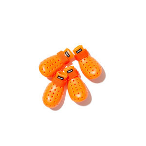 Wagwellies Mojave Dog Crocs XXS Orange shoes